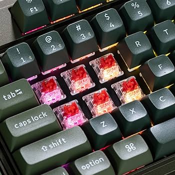 Keychron Q3 Pro 特別版（赤軸）＋ ウッドパームレスト Amazon.co.jp：木製パームレストキーボードリストレスト